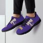 UMHB Crusaders Purple Athletic Women Shoes - Custom Sneakers for UMHB Fans