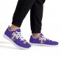 UMHB Crusaders Purple Athletic Women Shoes - Custom Sneakers for UMHB Fans