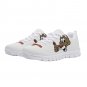 Charleston Cougars White Men Sneakers - Custom Athletic Shoes Featuring Classic Cougar Mascot