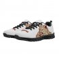 Charleston Cougars White Women Sneakers - Custom Athletic Shoes Featuring Classic Cougar Mascot