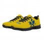Delaware Blue Hens Yellow Women Sneakers - Custom Athletic Shoes with Iconic Mascot Design