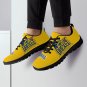 Drexel Dragons Yellow Athletic Women Sneakers - Custom Fan Footwear with Bold Mascot Design