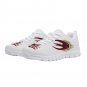 Elon Phoenix White Athletic Women Sneakers - Custom Fan Shoes with Sleek Mascot Design