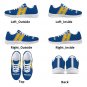 Hofstra Pride Blue Women Sneakers - Custom Athletic Shoes with Hofstra Mascot Design