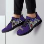JMU Dukes Custom Kids Sneakers - Purple James Madison University Athletic Shoes with Duke Dog Logo