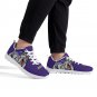 JMU Dukes Custom Kids Sneakers - Purple James Madison University Athletic Shoes with Duke Dog Logo