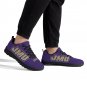 JMU Dukes Custom Athletic Women Shoes - Purple James Madison University Sneakers with Bold JMU Logo