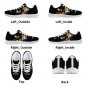 Towson Tigers Athletic Kids Shoes - Custom Towson University Sneakers with Tiger Logo Design