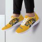 Towson Tigers Athletic Men Shoes - Custom Towson University Sneakers with Tiger Logo Design