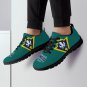 UNCW Seahawks Custom Athletic Kids Shoes - Teal University of North Carolina Wilmington Sneakers