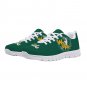William & Mary Tribe Custom Green Men Sneakers - Show Your Tribe Pride with W&M Athletic Shoes