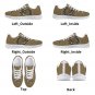 Bryant University Bulldogs Custom Kids Sneakers - Athletic Shoes for Bulldogs Fans