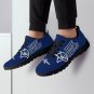Rice Owls Custom Women Sneakers - Comfortable Navy Blue Athletic Shoes for Rice University Fans