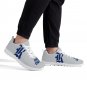 Rice Owls Gray Custom Women Sneakers &acirc;�� Stylish and Comfortable Footwear for Rice University Fans