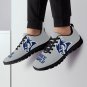 Rice Owls Gray Custom Men Sneakers &acirc;�� Stylish and Comfortable Footwear for Rice University Fans
