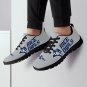 Rice Owls Gray Custom Women Sneakers &acirc;�� Stylish and Comfortable Footwear for Rice University Fans