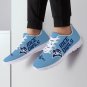 Rice Owls Light Blue Custom Men Sneakers &acirc;�� Show Your Rice University Spirit in Style and Comfort