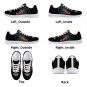 UAB Blazers Black Custom Women Sneakers &acirc;�� Show Your University of Alabama at Birmingham Pride