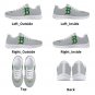 UAB Blazers Gray Custom Men Sneakers &acirc;�� Alabama at Birmingham Footwear for Blazers Fans