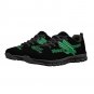 North Texas Mean Green Black Women Sneakers &acirc;�� Custom UNT Shoes for University of North Texas Fans