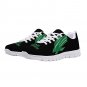North Texas Mean Green Black Men Sneakers &acirc;�� Custom UNT Shoes for University of North Texas Fans