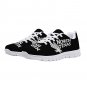 North Texas Mean Green Black Men Sneakers &acirc;�� Custom UNT Shoes for University of North Texas Fans
