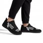 North Texas Mean Green Black Women Sneakers &acirc;�� Custom UNT Shoes for University of North Texas Fans