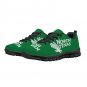 North Texas Mean Green Kids Sneakers &acirc;�� Custom Green UNT Shoes for University of North Texas Fans