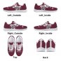 Eastern Kentucky Colonels Kids Sneakers - Comfortable EKU Colonels Logo Shoes Footwear