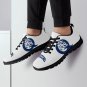Custom Queens University Royals Men Sneakers - Stylish Queens Royals Logo Athletic Shoes