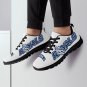 Custom Queens University Royals Kids Sneakers - Stylish Queens Royals Logo Athletic Shoes