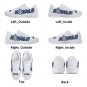 Custom Queens University Royals Kids Sneakers - Stylish Queens Royals Logo Athletic Shoes