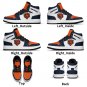 Custom Chicago Bears Men High-Top Sneakers | NFL Fan Shoes | Personalized Bears Team Sneakers
