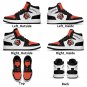 Custom Cincinnati Bengals Men High-Top Sneakers | NFL Fan Shoes | Personalized Bengals Team Sneakers