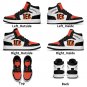 Custom Cincinnati Bengals Men High-Top Sneakers | NFL Fan Shoes | Personalized Bengals Team Sneakers