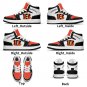 Custom Cincinnati Bengals Kids High-Top Sneakers NFL Fan Shoes | Personalized Bengals Team Sneakers