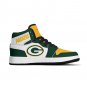 Custom Green Bay Packers Men High-Top Sneakers | NFL Fan Shoes | Personalized Packers Team Sneakers