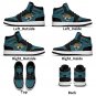 Jacksonville Jaguars Kids High-Top Sneakers | NFL Fan Shoes | Personalized Jaguars Team Sneakers
