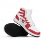 Custom Kansas City Chiefs Women High-Top Sneakers NFL Fan Shoes | Personalized Chiefs Team Sneakers
