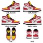 Custom Kansas City Chiefs Men High-Top Sneakers | NFL Fan Shoes | Personalized Chiefs Team Sneakers