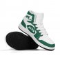 Custom New York Jets Men High-Top Sneakers | NFL Fan Shoes | Personalized Jets Team Sneakers