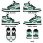 Custom New York Jets Kids High-Top Sneakers | NFL Fan Shoes | Personalized Jets Team Sneakers