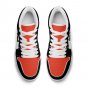 Cincinnati Bengals Women Custom Low-Top Sneakers - Black, Orange, and White NFL Fan Shoes