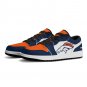 Denver Broncos Men Custom Low-Top Sneakers - Navy Blue, Orange, and White NFL Fan Shoes