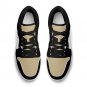 Custom New Orleans Saints Men Low-Top Sneakers &acirc;�� Black, Gold & White Fan Sports Shoes