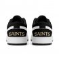Custom New Orleans Saints Women Low-Top Sneakers &acirc;�� Black, Gold & White Fan Sports Shoes