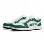 Custom New York Jets Men Low-Top Sneakers &acirc;�� Green & White Fan Sports Shoes