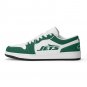 Custom New York Jets Kids Low-Top Sneakers &acirc;�� Green & White Fan Sports Shoes