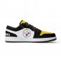 Custom Pittsburgh Steelers Men Low-Top Sneakers &acirc;�� NFL Team Shoes &acirc;�� Unisex Fan Apparel