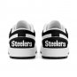 Custom Pittsburgh Steelers Kids Low-Top Sneakers &acirc;�� NFL Team Shoes &acirc;�� Unisex Fan Apparel